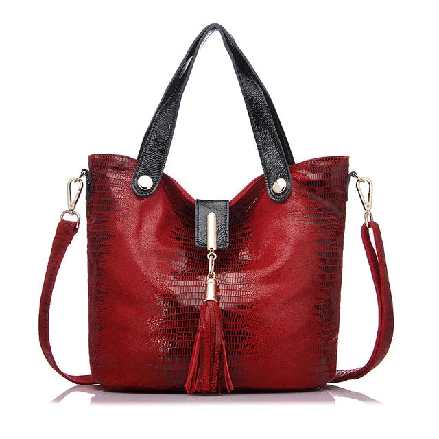 <bold>Bucket / Crossbody Bag <br>Genuine-Leather
