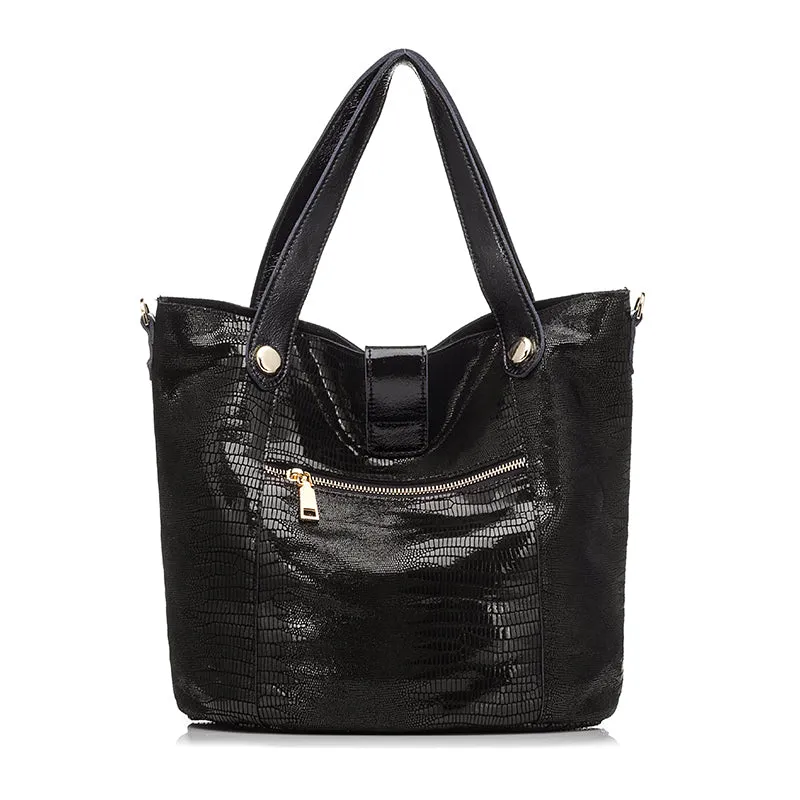 <bold>Bucket / Crossbody Bag <br>Genuine-Leather
