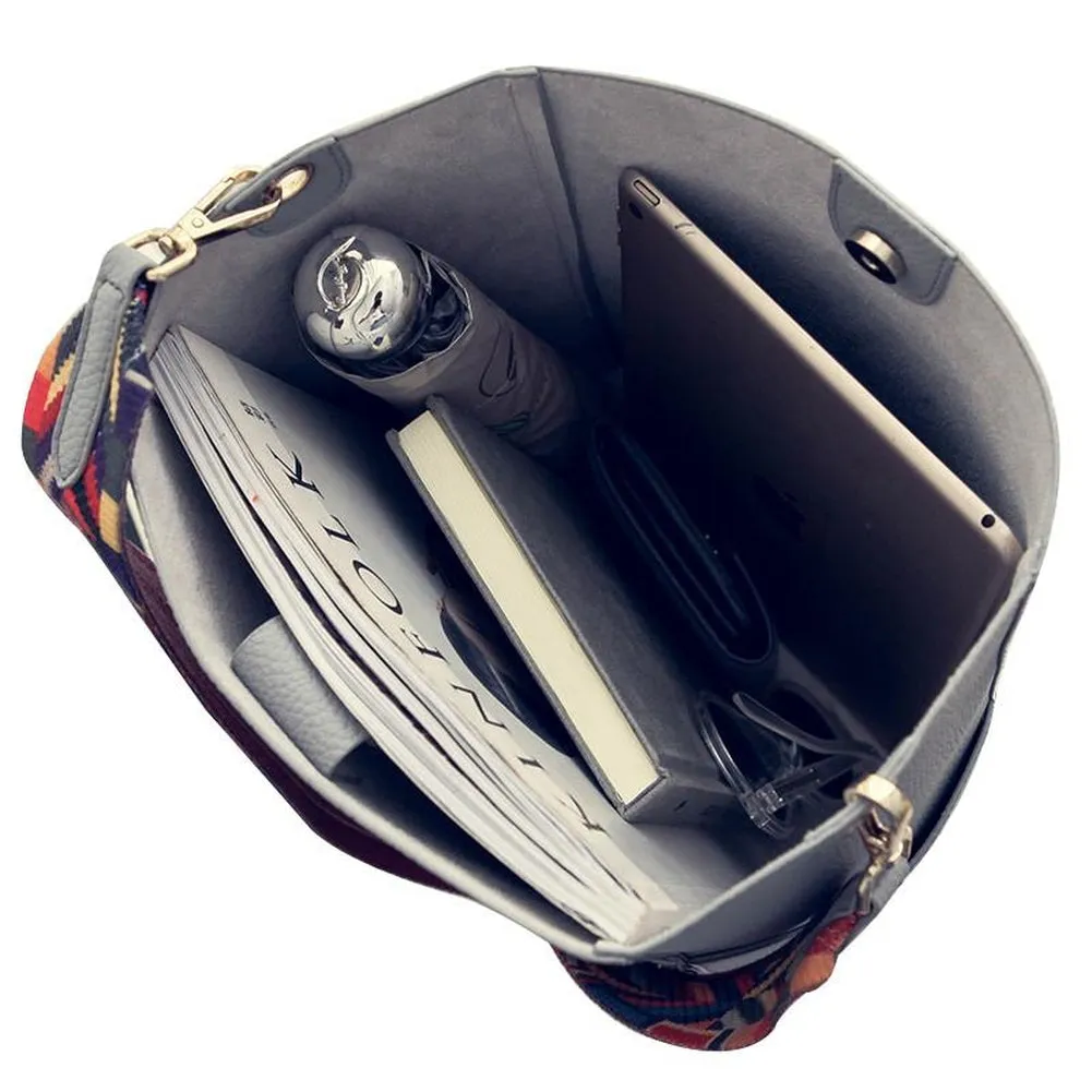 <bold>Bucket  / Shoulder Bag  <br>Vegan-Leather