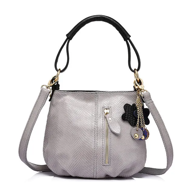 <bold>Bucket  / Tote Bag <br>Genuine-Leather