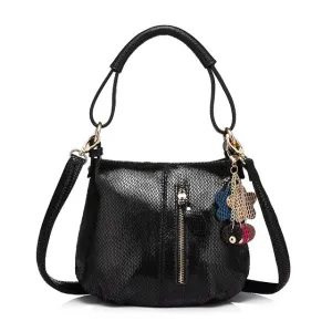 <bold>Bucket  / Tote Bag <br>Genuine-Leather