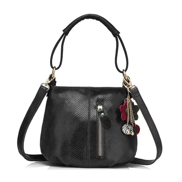 <bold>Bucket  / Tote Bag <br>Genuine-Leather