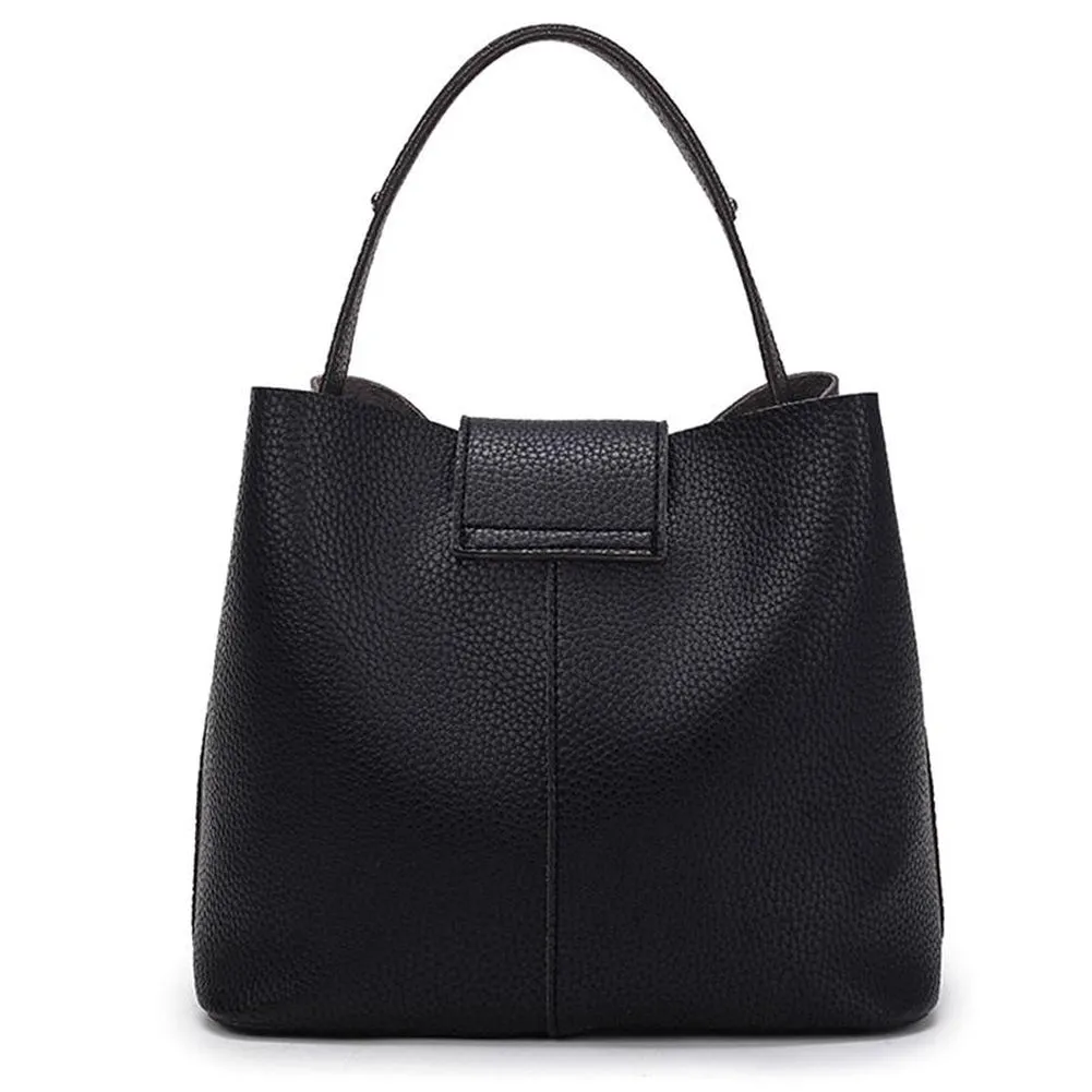 <bold>Bucket / Tote Bag  <br>Vegan-Leather
