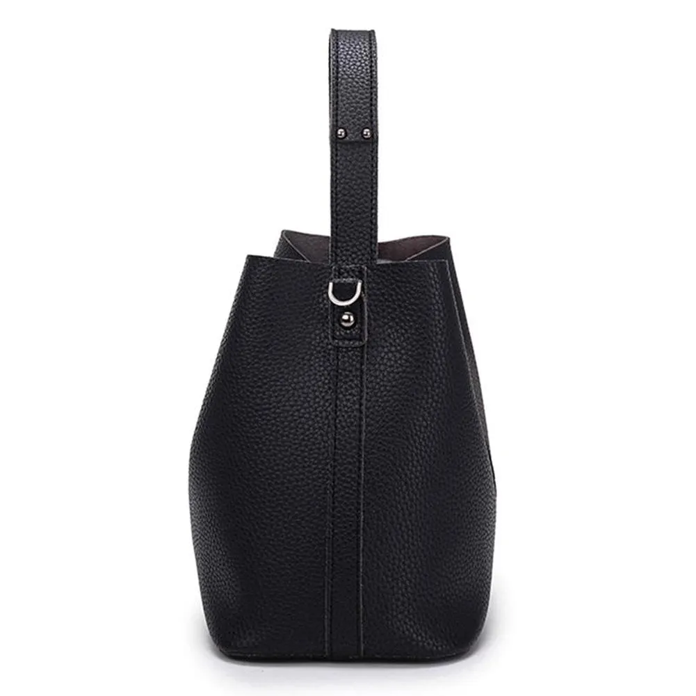 <bold>Bucket / Tote Bag  <br>Vegan-Leather