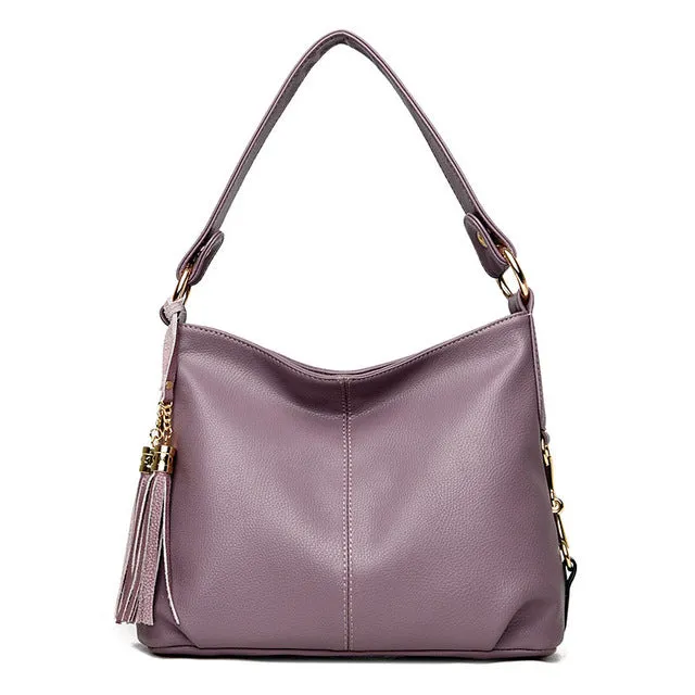 <bold>Hobo  / Tote Bag <br>Genuine-Leather