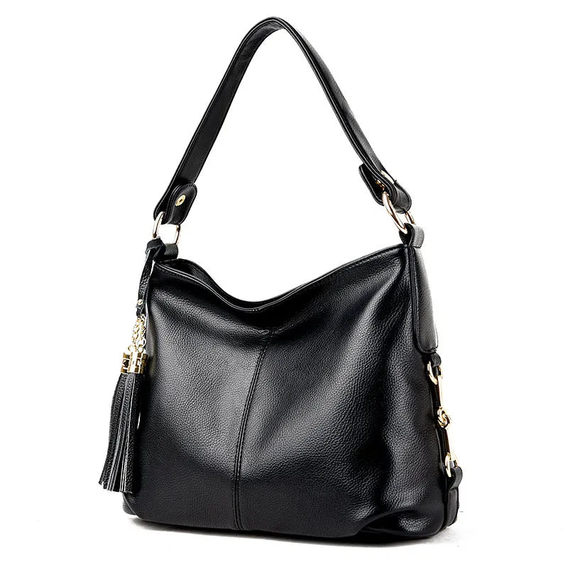 <bold>Hobo  / Tote Bag <br>Genuine-Leather