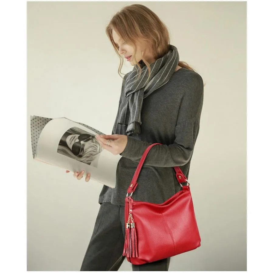 <bold>Hobo  / Tote Bag <br>Genuine-Leather