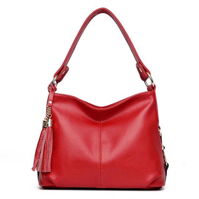 <bold>Hobo  / Tote Bag <br>Genuine-Leather