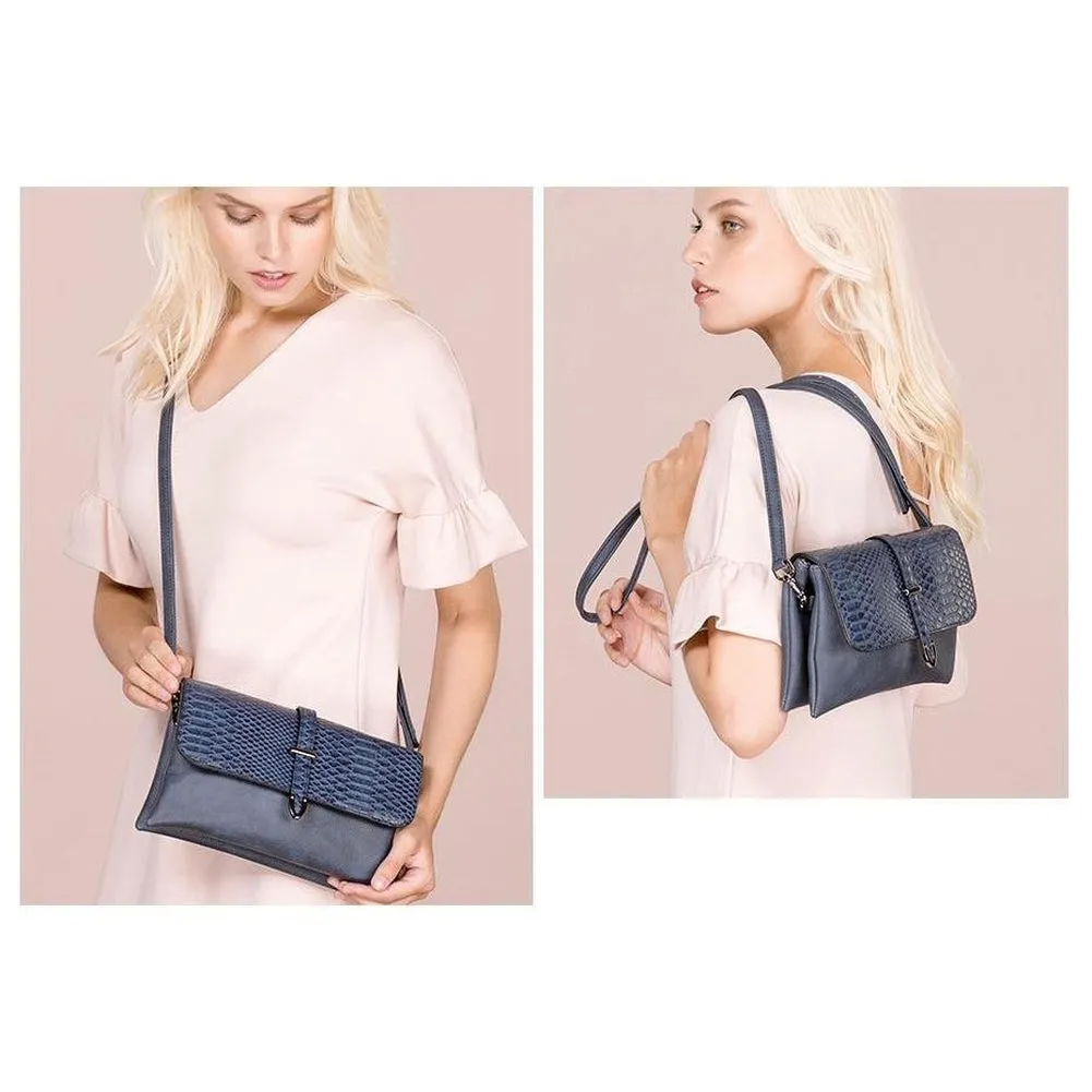 <bold>Messenger / Crossbody Bag <br>Vegan-Leather