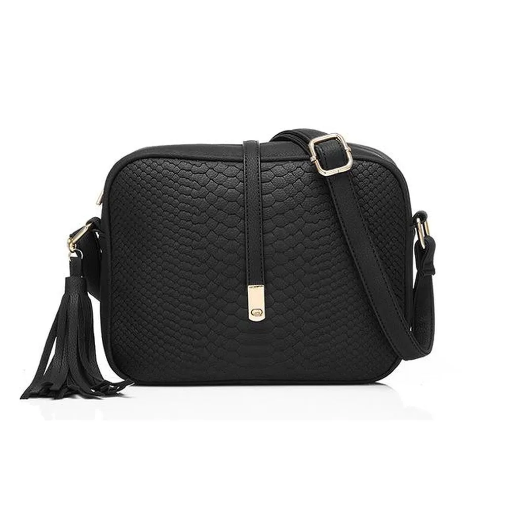 <bold>Messenger / Crossbody Bag <br>Vegan-Leather