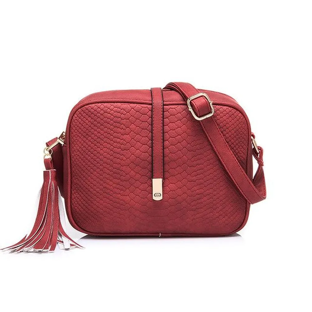 <bold>Messenger / Crossbody Bag <br>Vegan-Leather