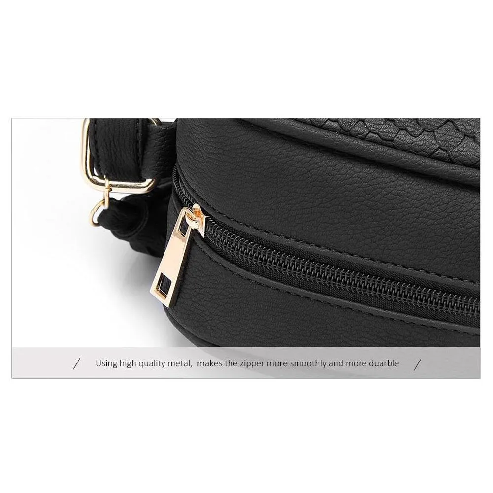 <bold>Messenger / Crossbody Bag <br>Vegan-Leather
