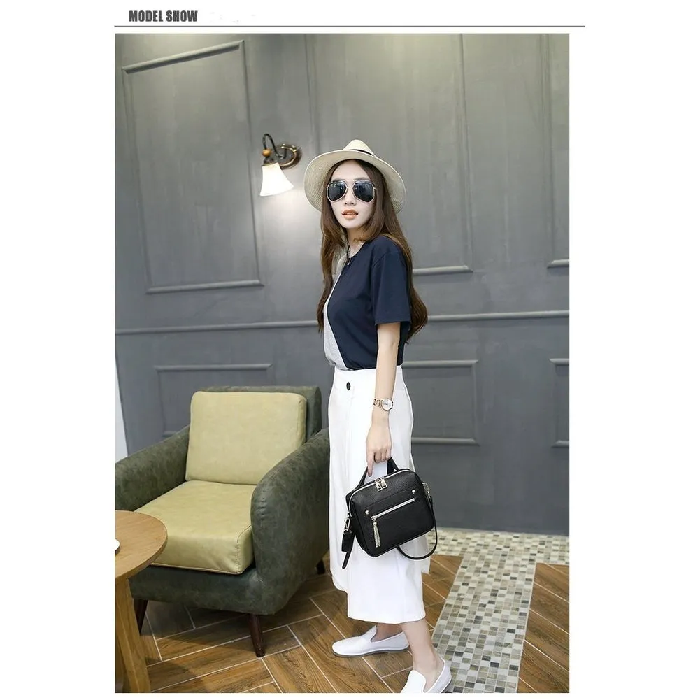 <bold>Messenger / Crossbody Bag  <br>Vegan-Leather