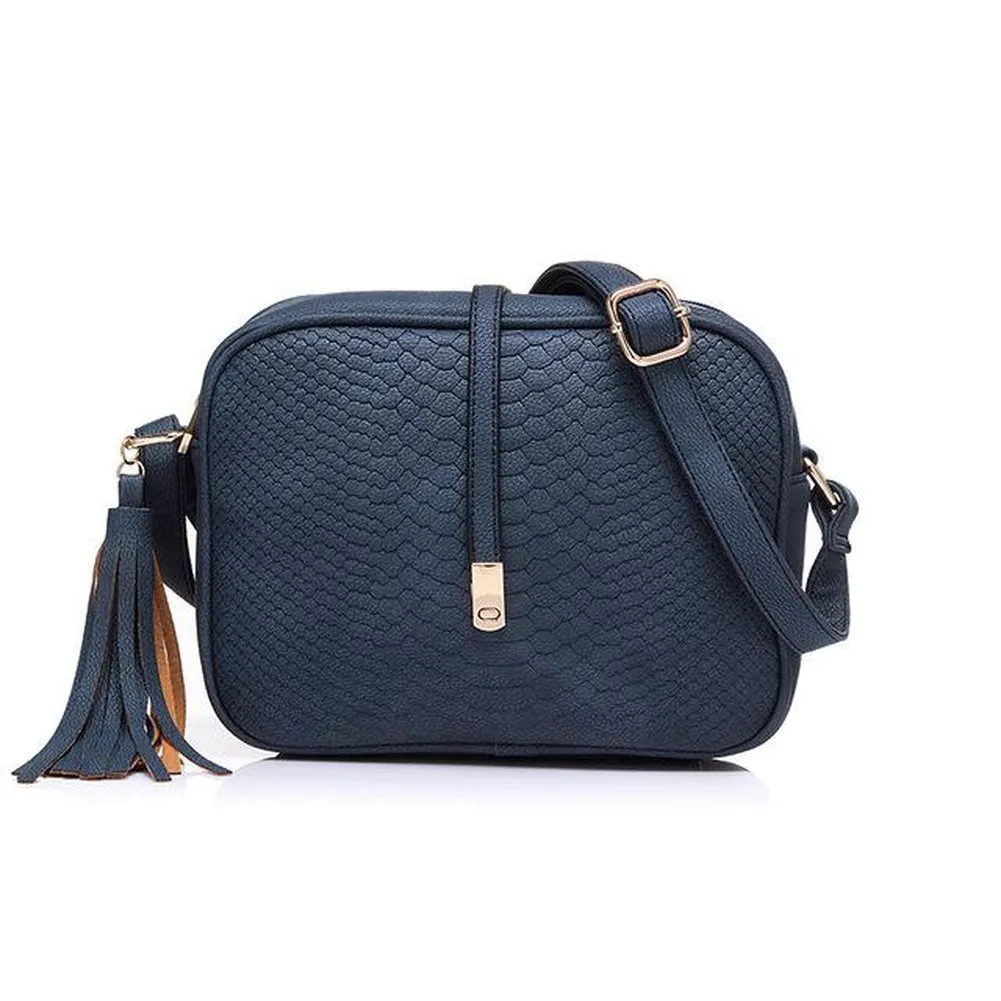 <bold>Messenger / Crossbody Bag <br>Vegan-Leather
