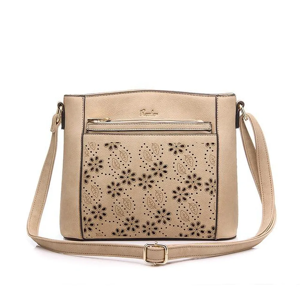 <bold>Messenger  / Shoulder Bag  <br>Vegan-Leather