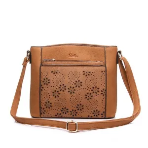 <bold>Messenger  / Shoulder Bag  <br>Vegan-Leather