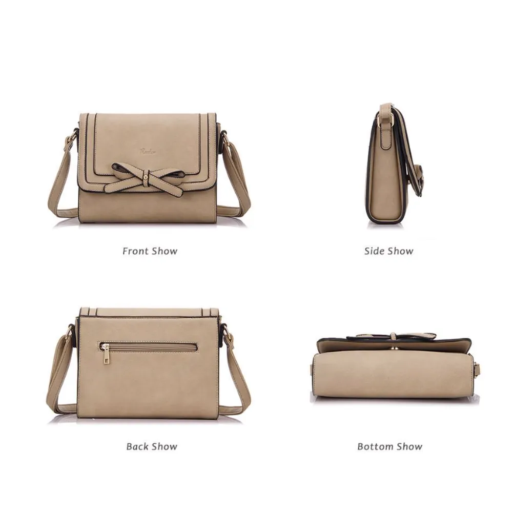<bold>Messenger  / Shoulder Bag  <br>Vegan-Leather