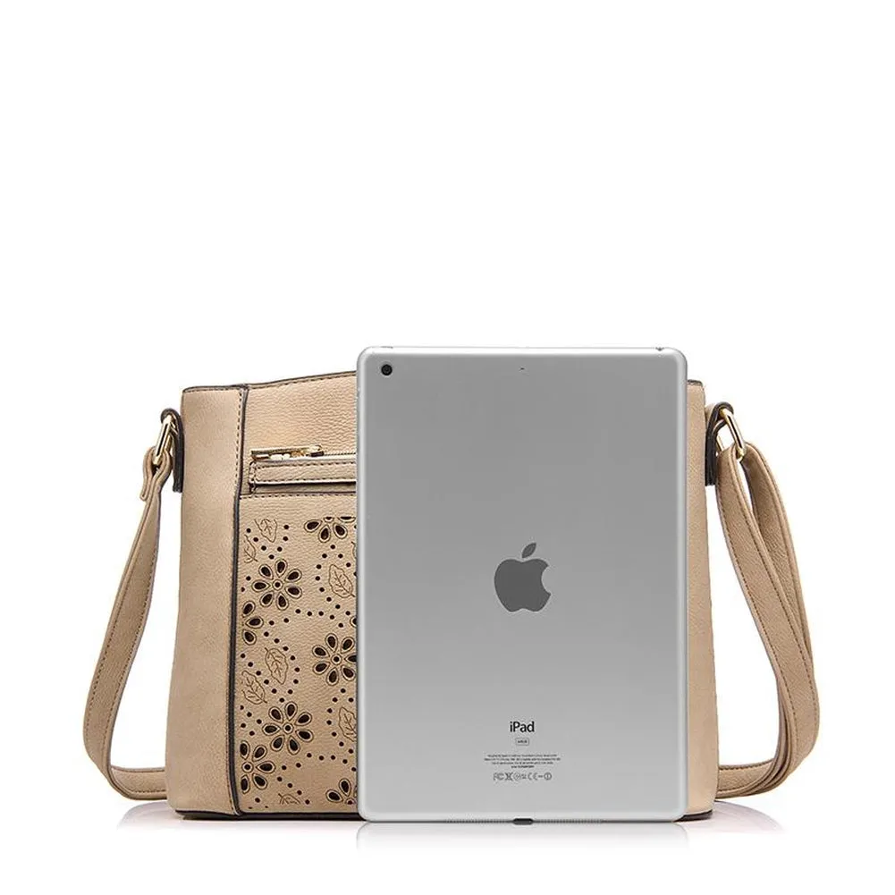 <bold>Messenger  / Shoulder Bag  <br>Vegan-Leather