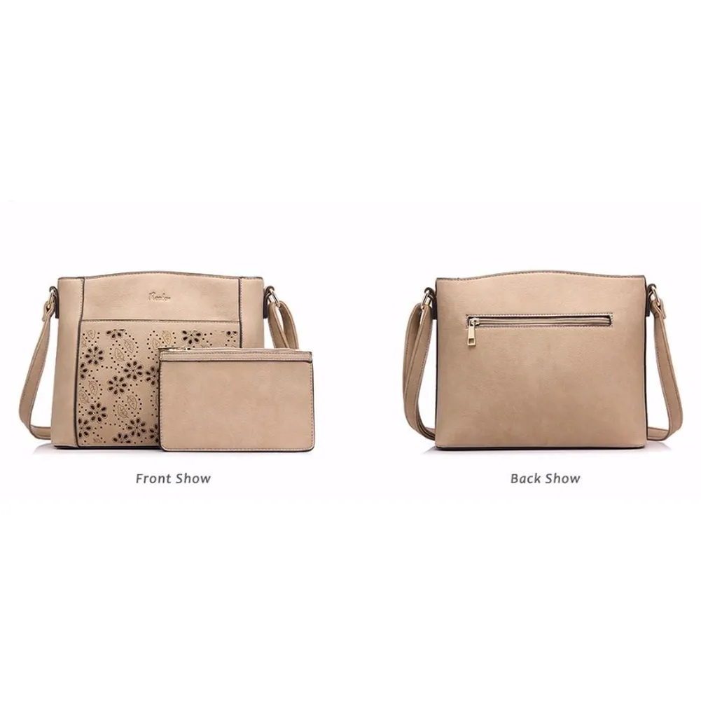 <bold>Messenger  / Shoulder Bag  <br>Vegan-Leather