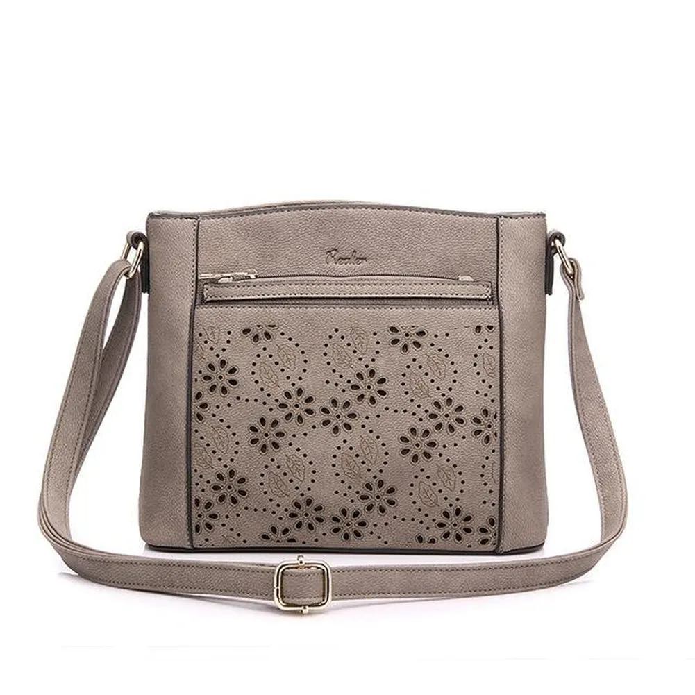<bold>Messenger  / Shoulder Bag  <br>Vegan-Leather