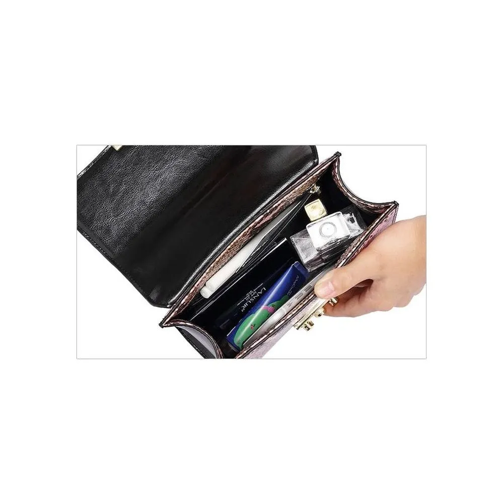 <bold>Satchel / Crossbody Bag <br>Genuine-Leather