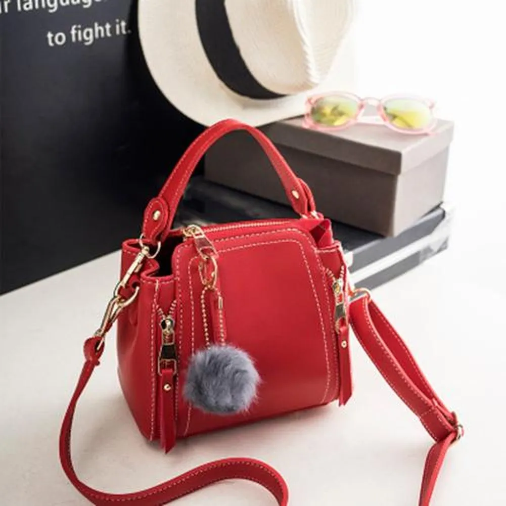 <bold>Top-Handle / Crossbody Bag <br>Vegan-Leather