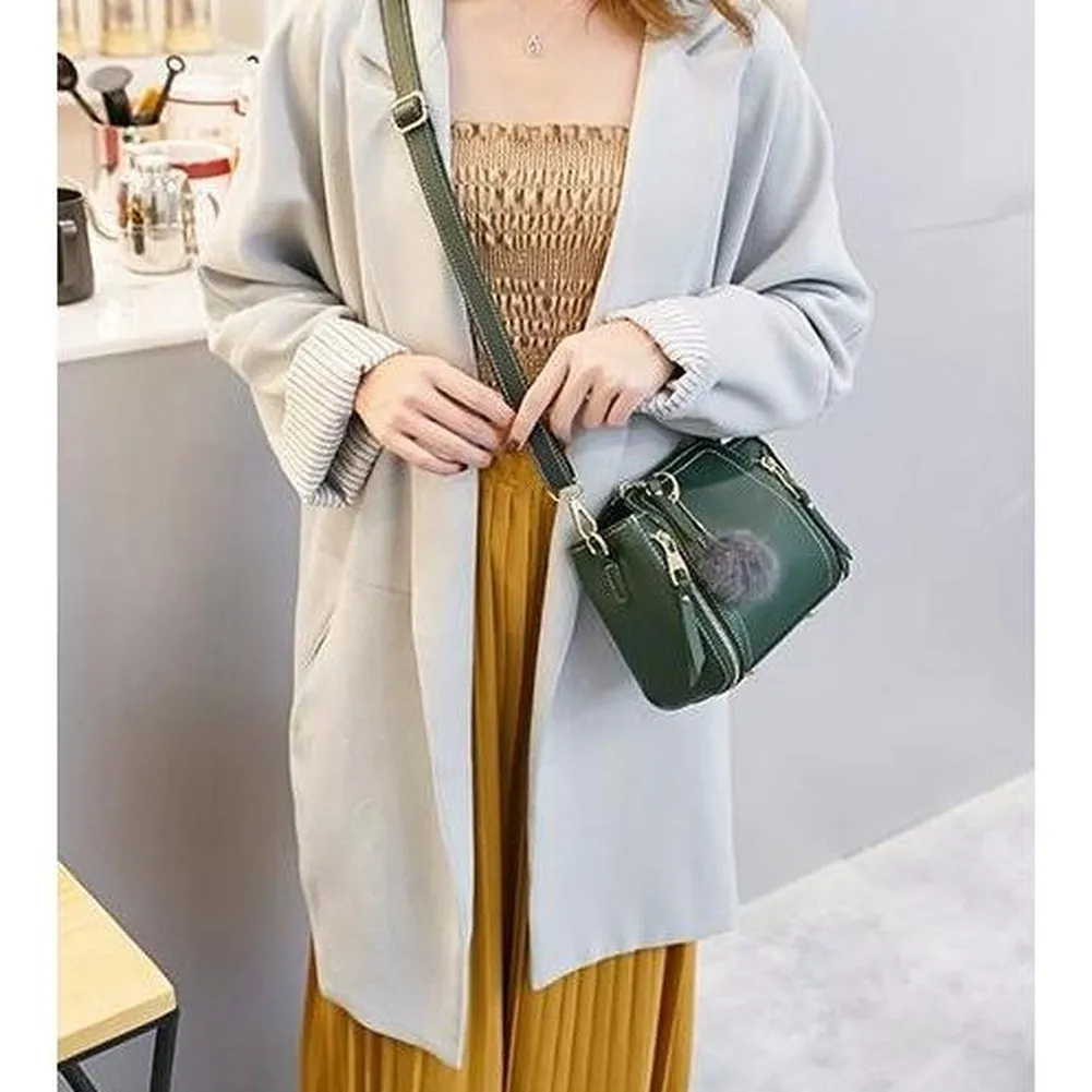 <bold>Top-Handle / Crossbody Bag <br>Vegan-Leather