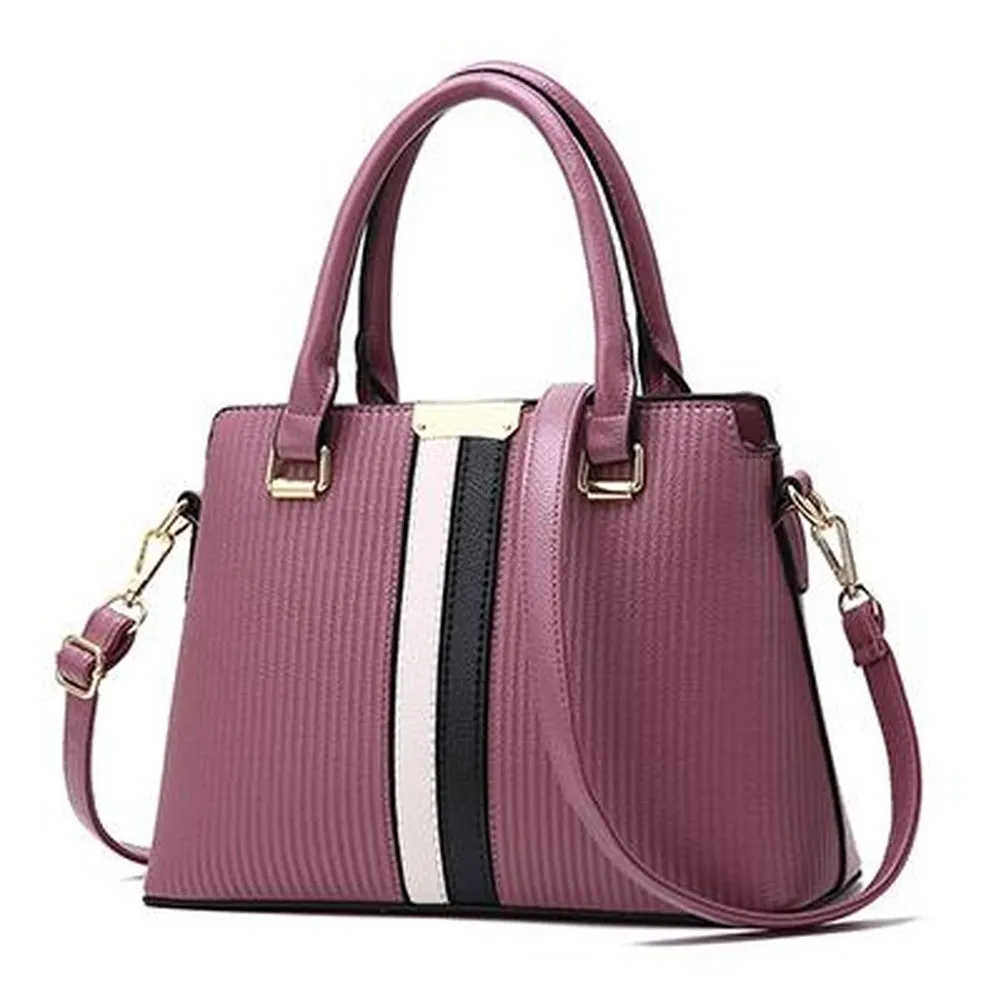 <bold>Top-Handle / Crossbody Bag  <br>Vegan-Leather