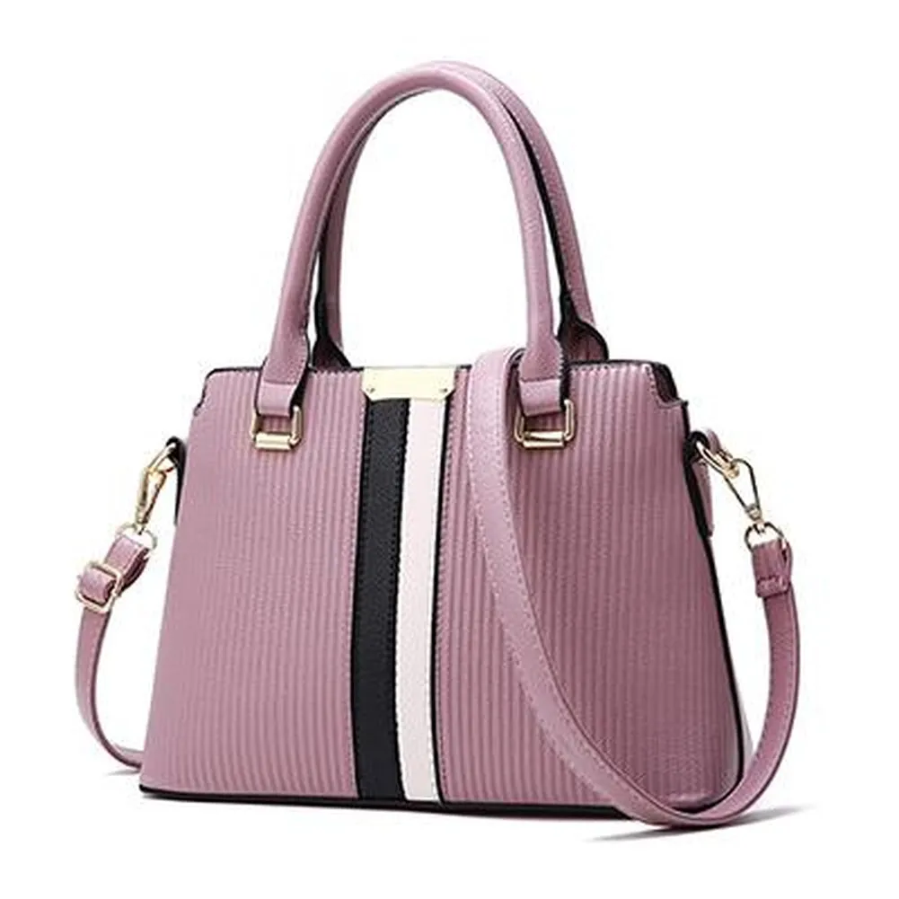 <bold>Top-Handle / Crossbody Bag  <br>Vegan-Leather