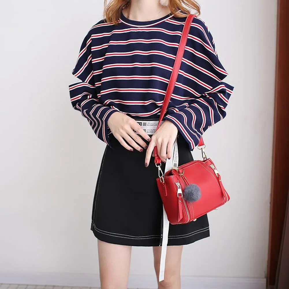 <bold>Top-Handle / Crossbody Bag <br>Vegan-Leather