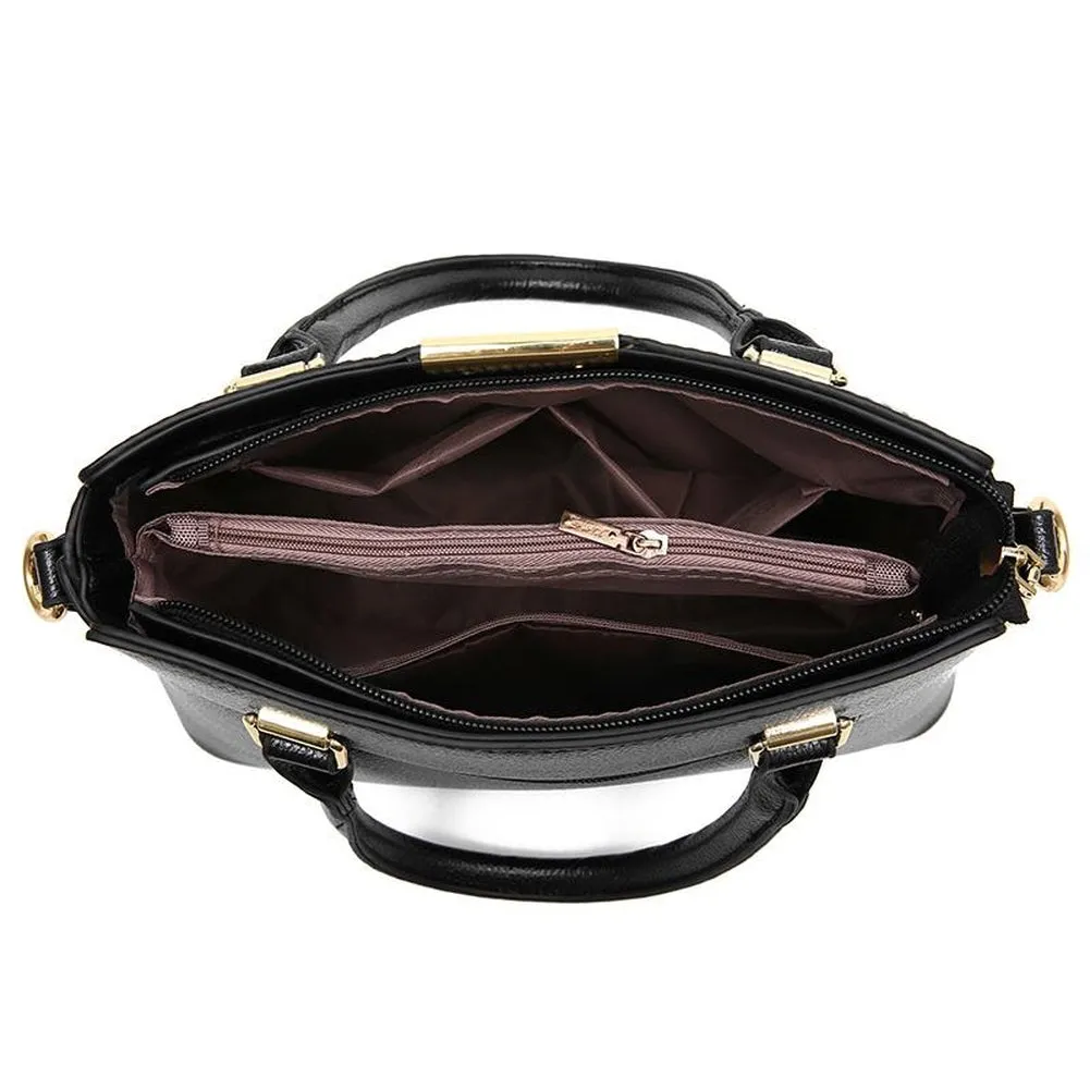 <bold>Top-Handle / Crossbody Bag  <br>Vegan-Leather