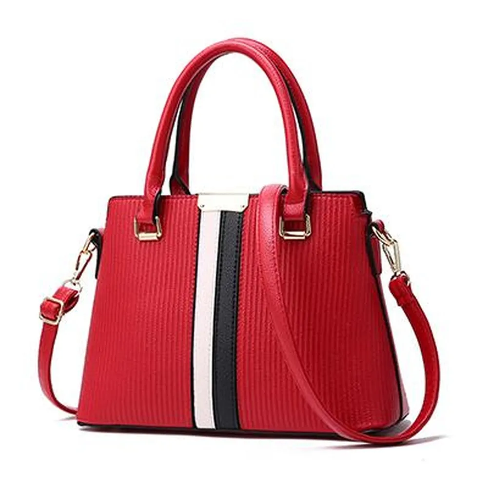 <bold>Top-Handle / Crossbody Bag  <br>Vegan-Leather