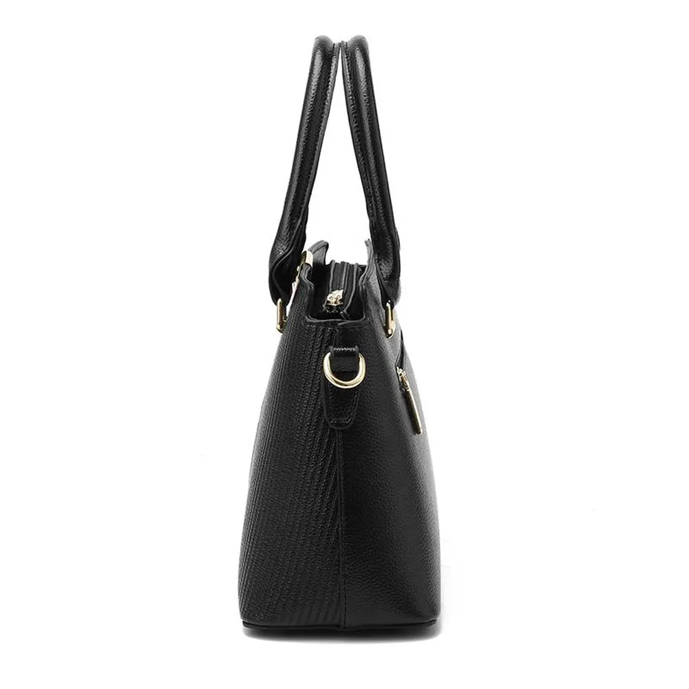 <bold>Top-Handle / Crossbody Bag  <br>Vegan-Leather