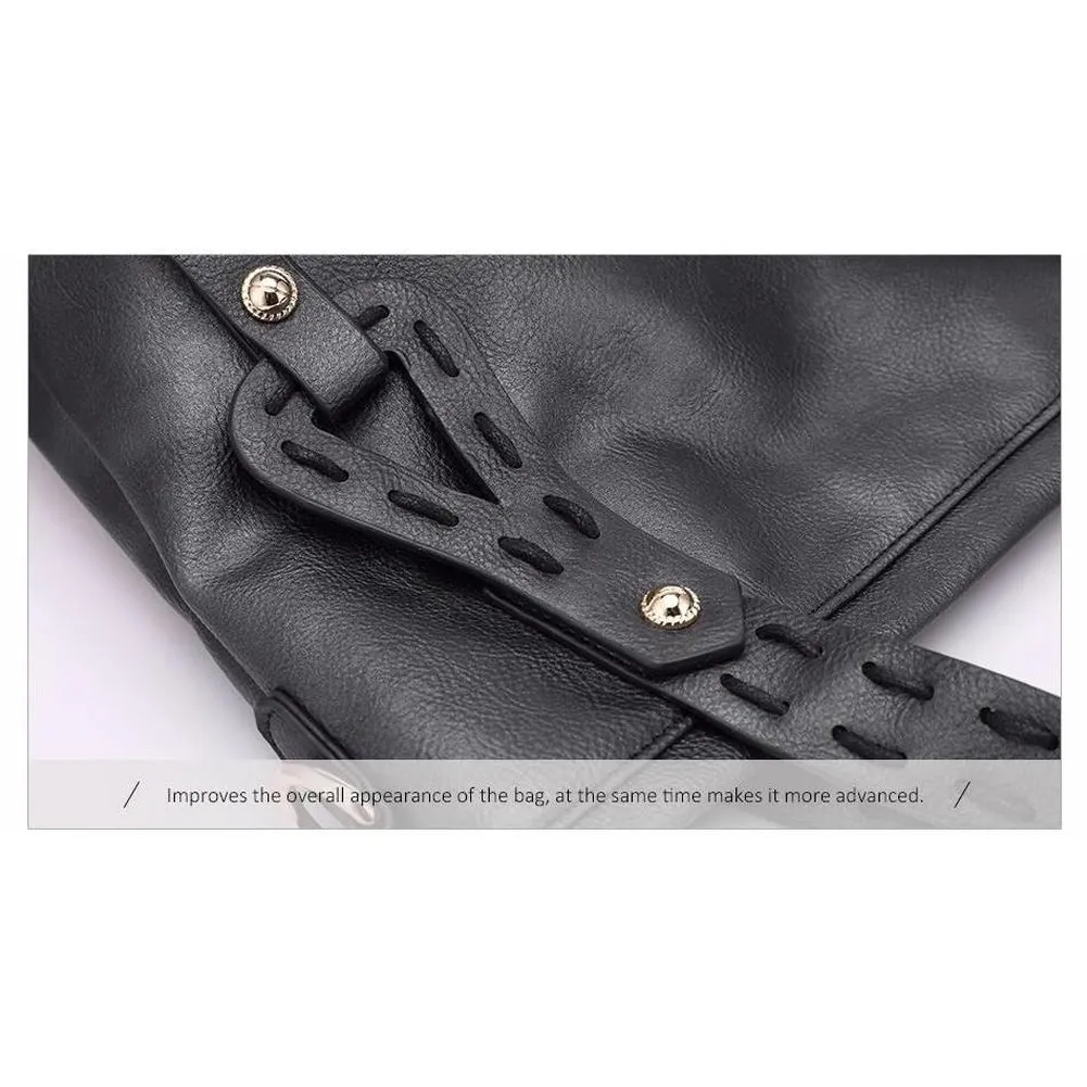 <bold>Tote & Crossbody Bag Set <br>Vegan-Leather