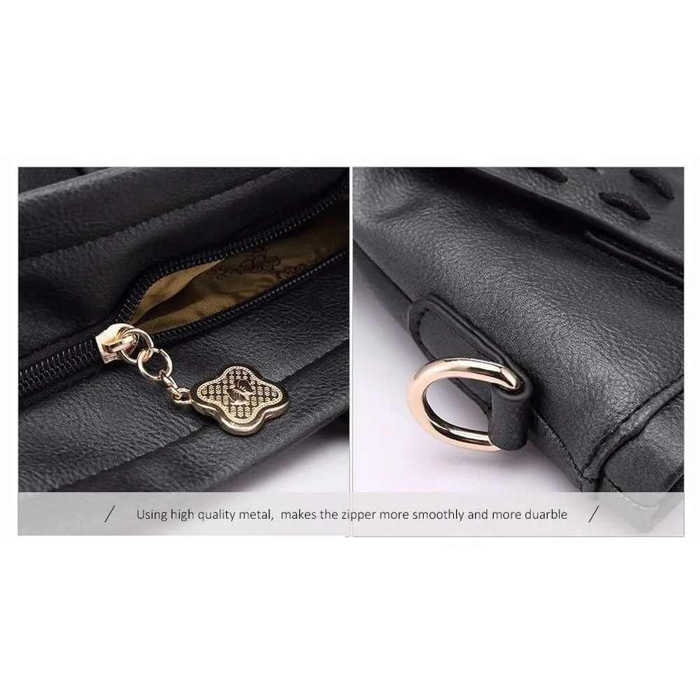 <bold>Tote & Crossbody Bag Set <br>Vegan-Leather