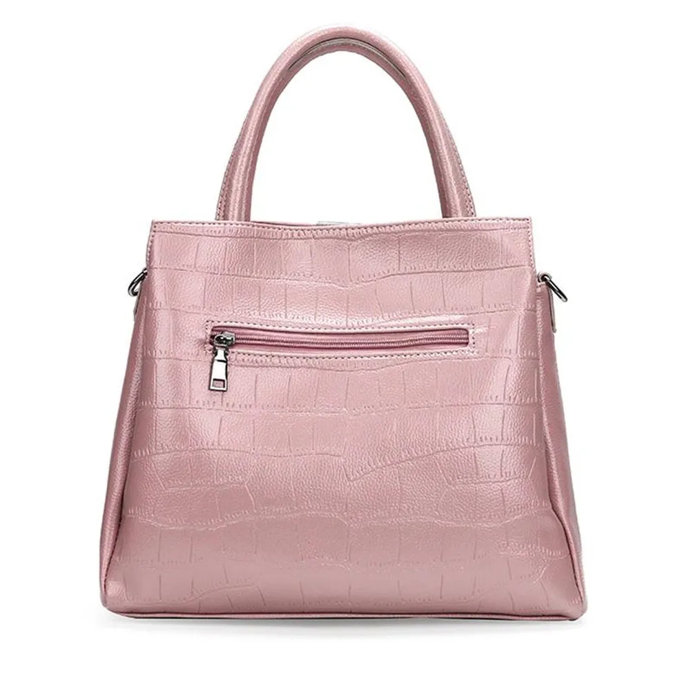 <bold>Tote Bag & Clutch Set <br>Vegan-Leather