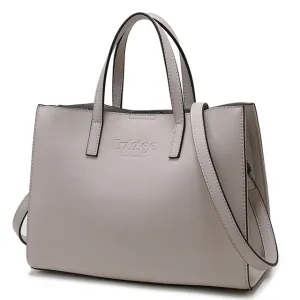 <bold>Tote / Crossbody Bag <br>Genuine-Leather