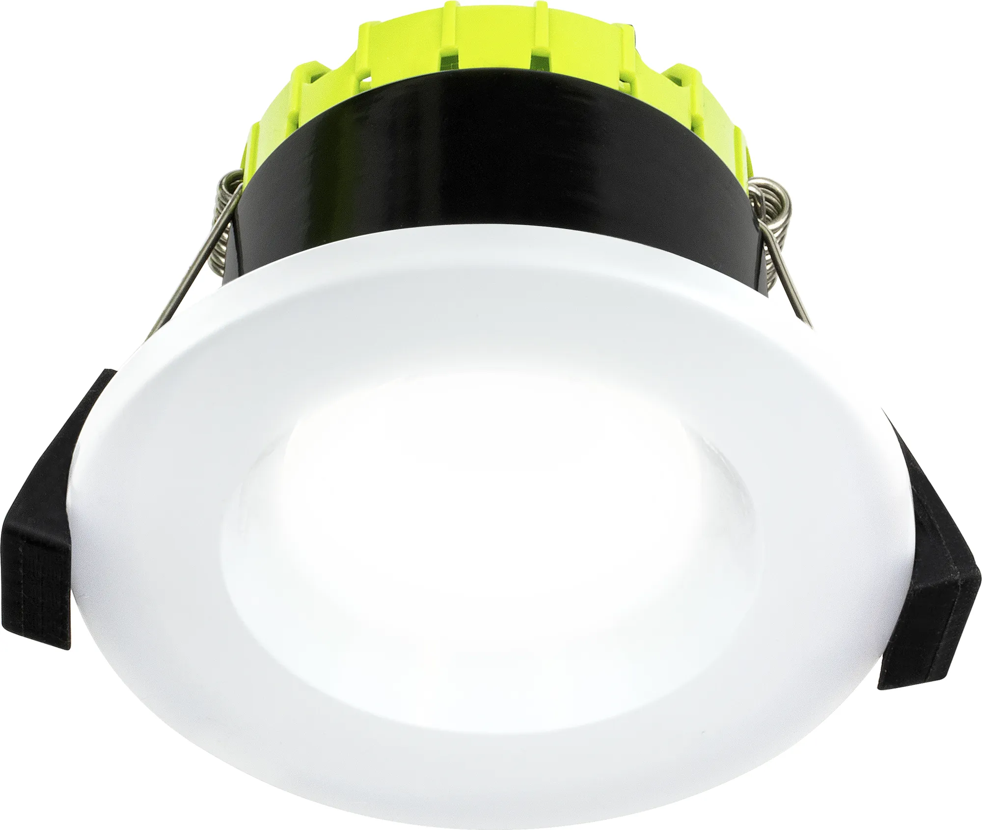 Luceco EFCB60W40 FType Regressed 6W Dimmable Cool White 4000K IP65 Fire Rated LED Downlight - White