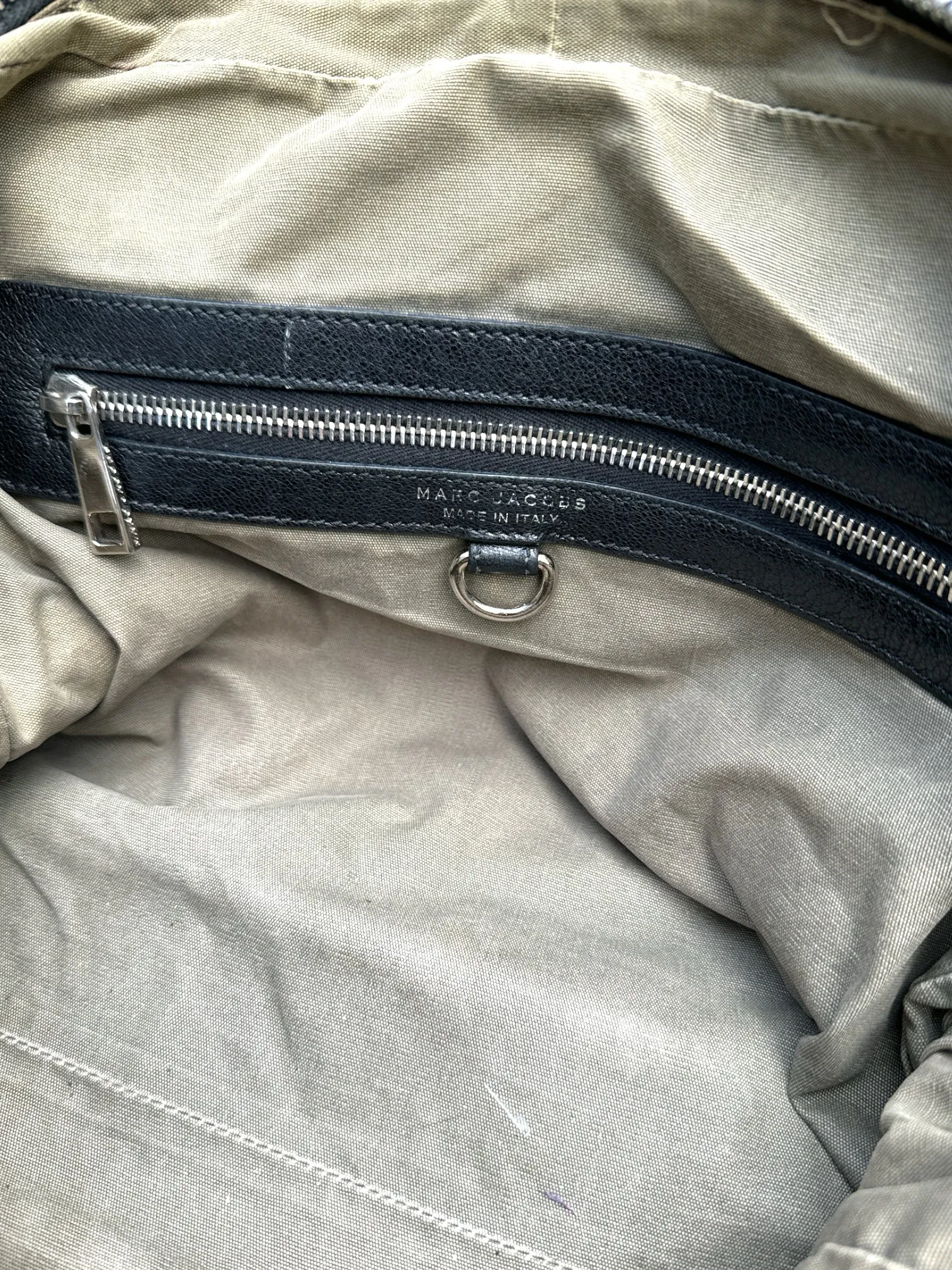 Marc Jacobs Black Satchel Purse