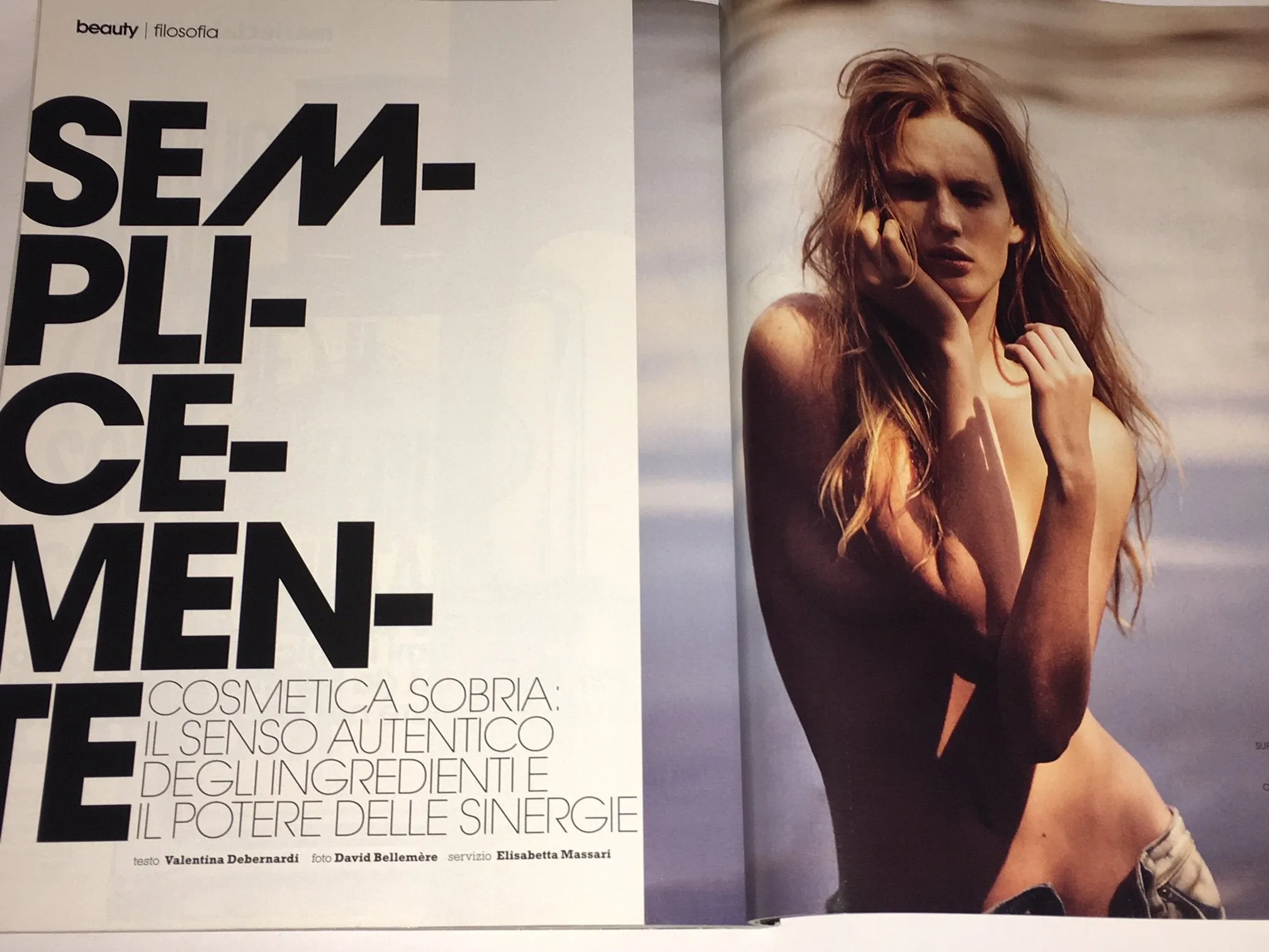 MARIE Claire Magazine Italia August 2009 ZUZANA GREGOROVA Leah De Wavrin ANNE V