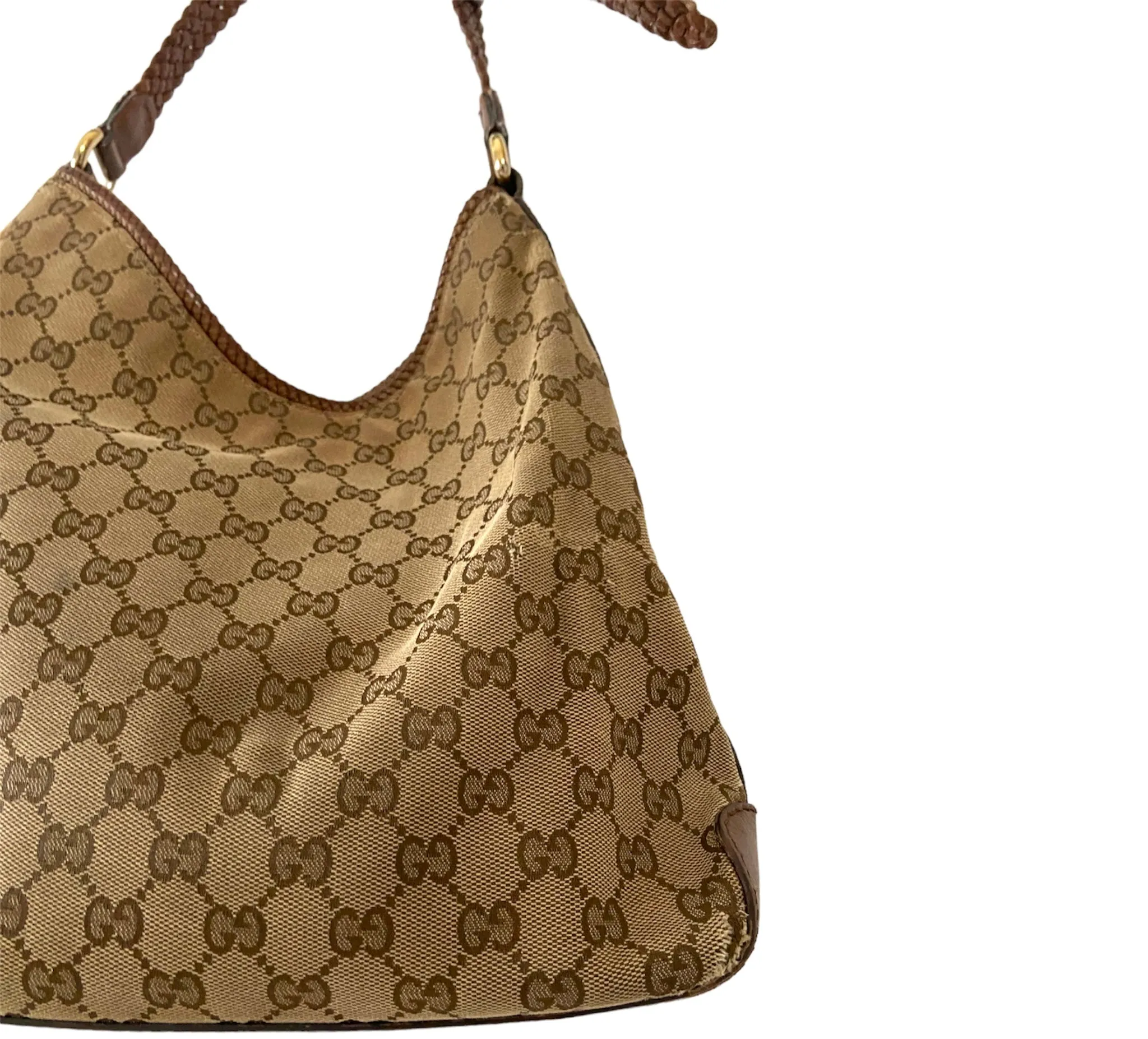 Marrakech Hobo Gucci Canvas Medium