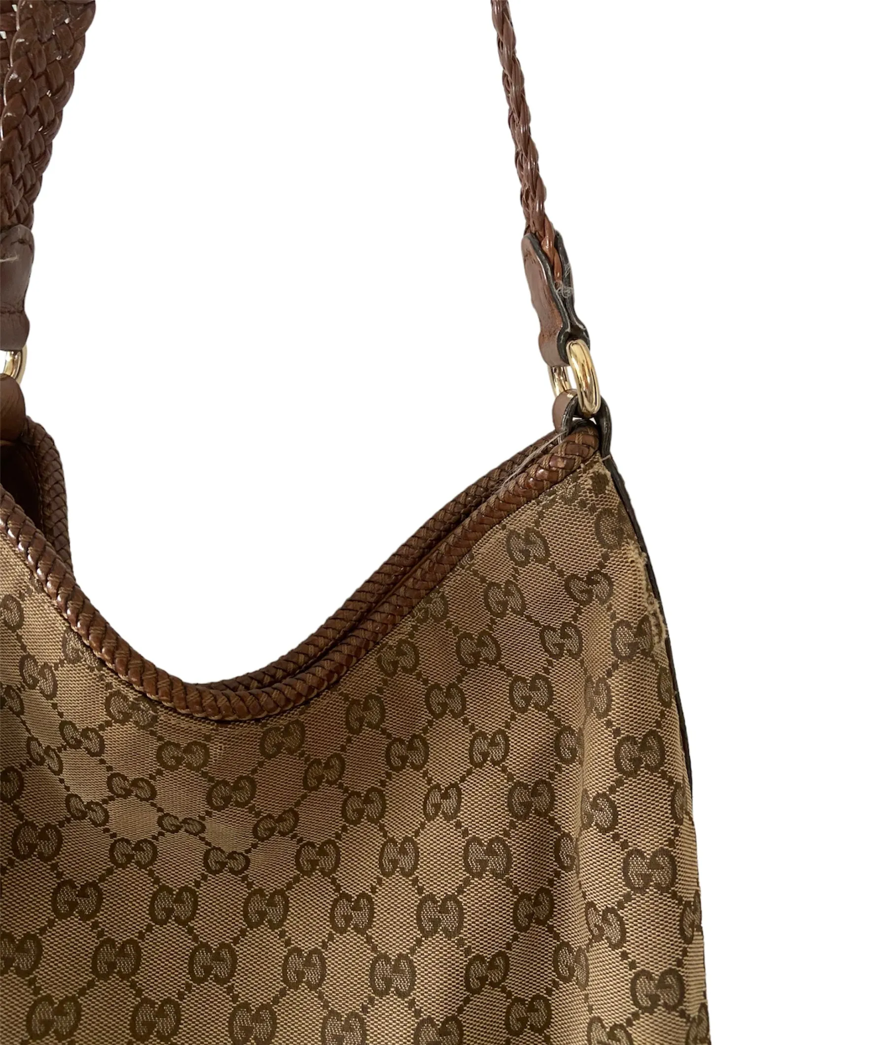 Marrakech Hobo Gucci Canvas Medium