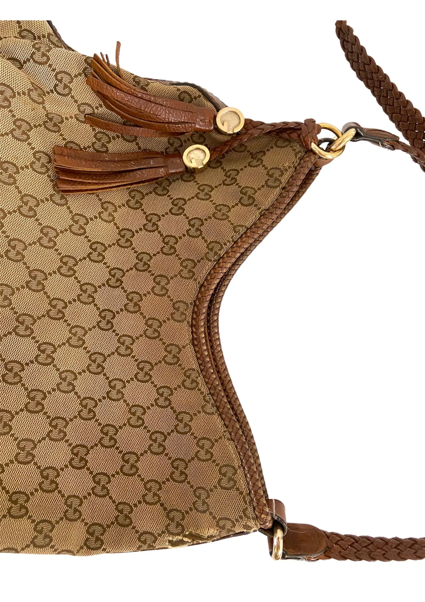 Marrakech Hobo Gucci Canvas Medium