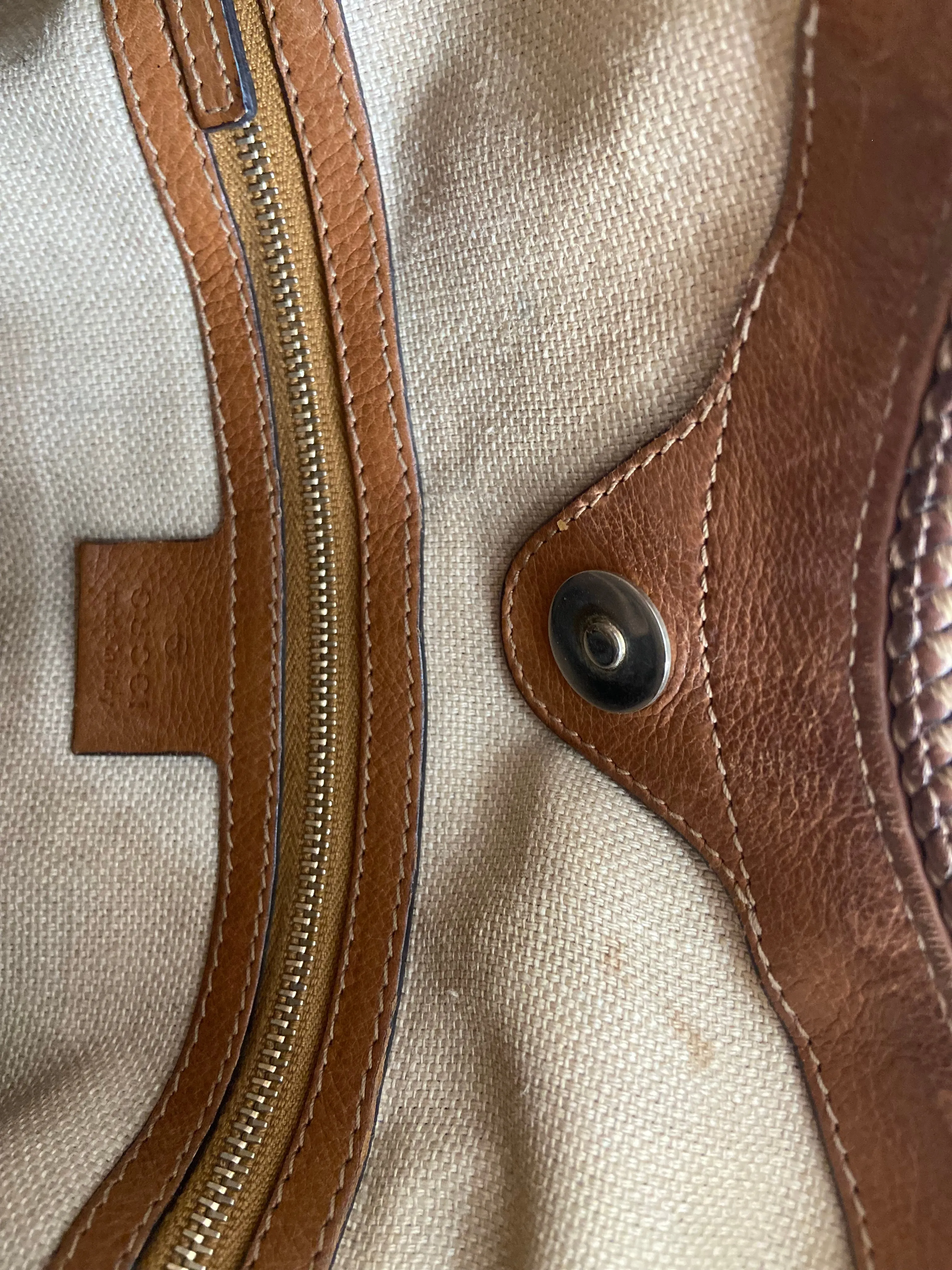 Marrakech Hobo Gucci Canvas Medium