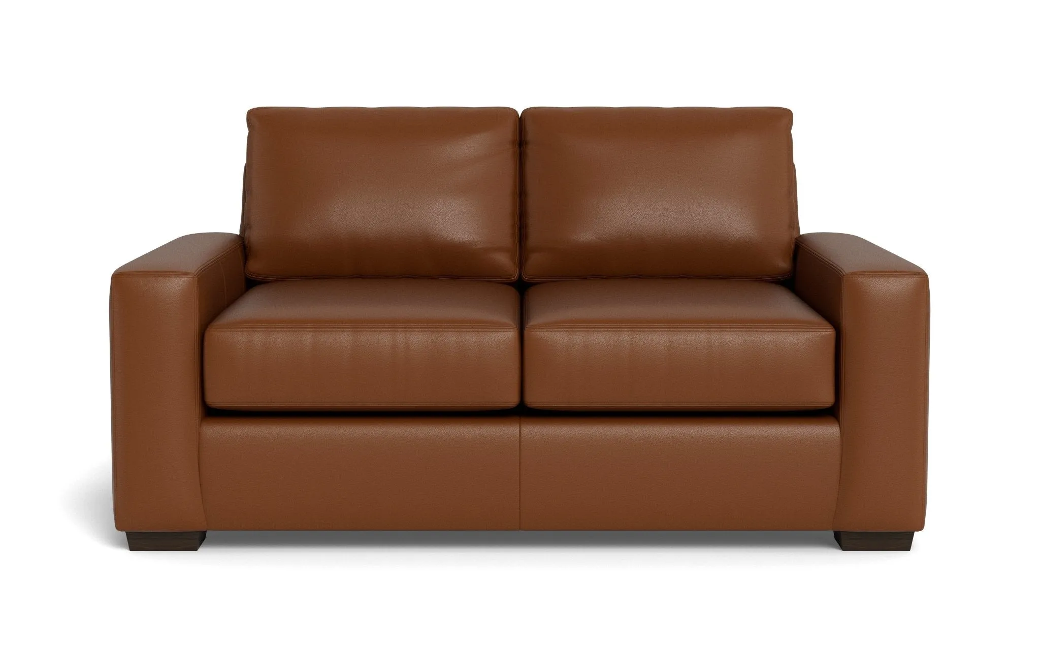 Mas Mesa 72" Deep Leather Loveseat