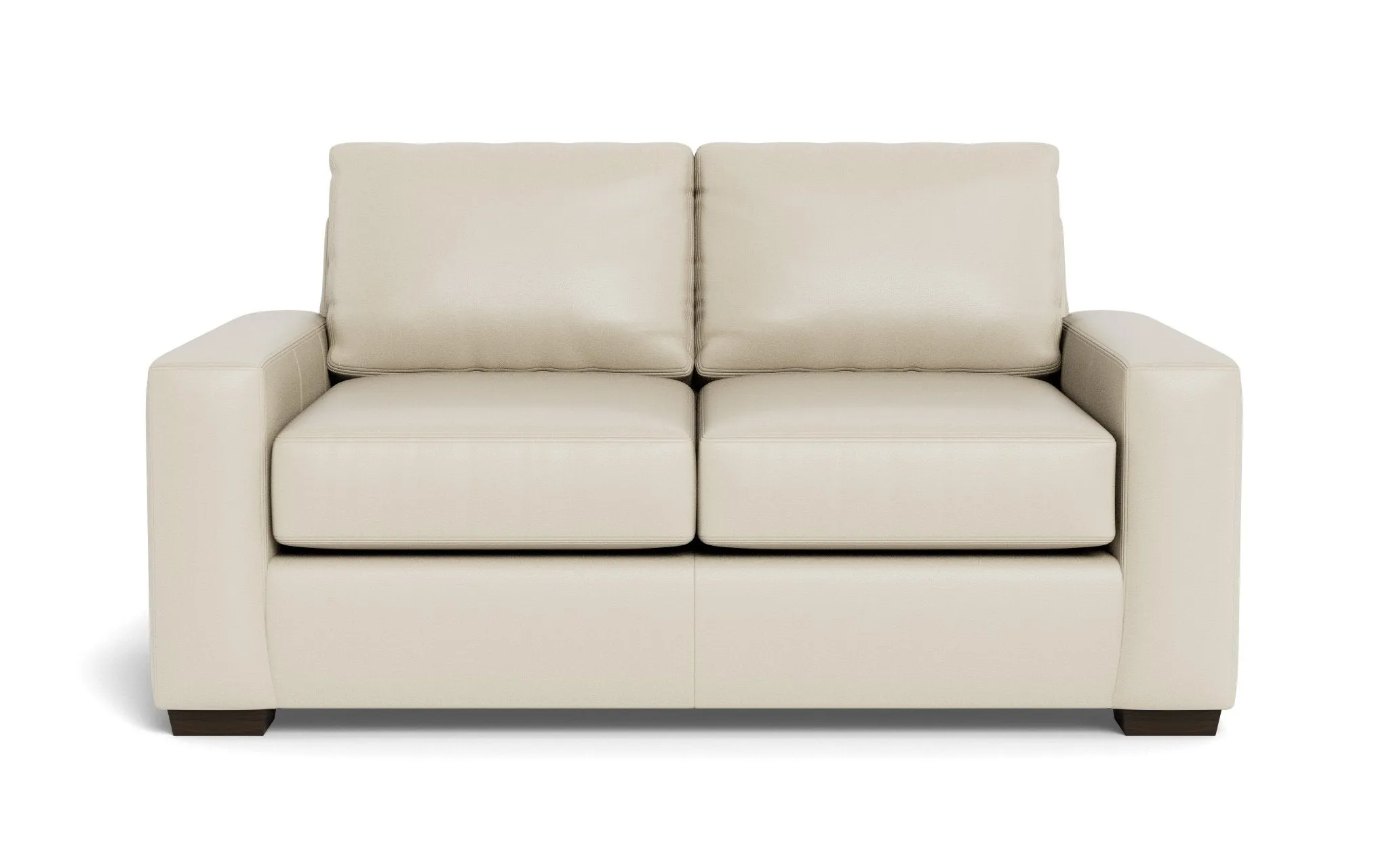 Mas Mesa 72" Deep Leather Loveseat