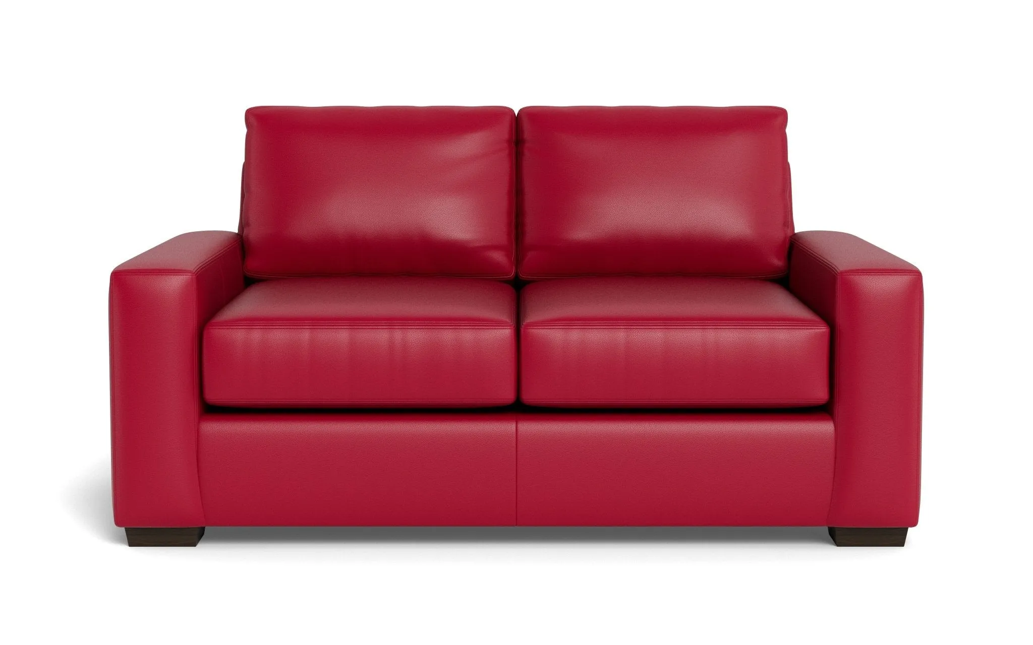 Mas Mesa 72" Deep Leather Loveseat
