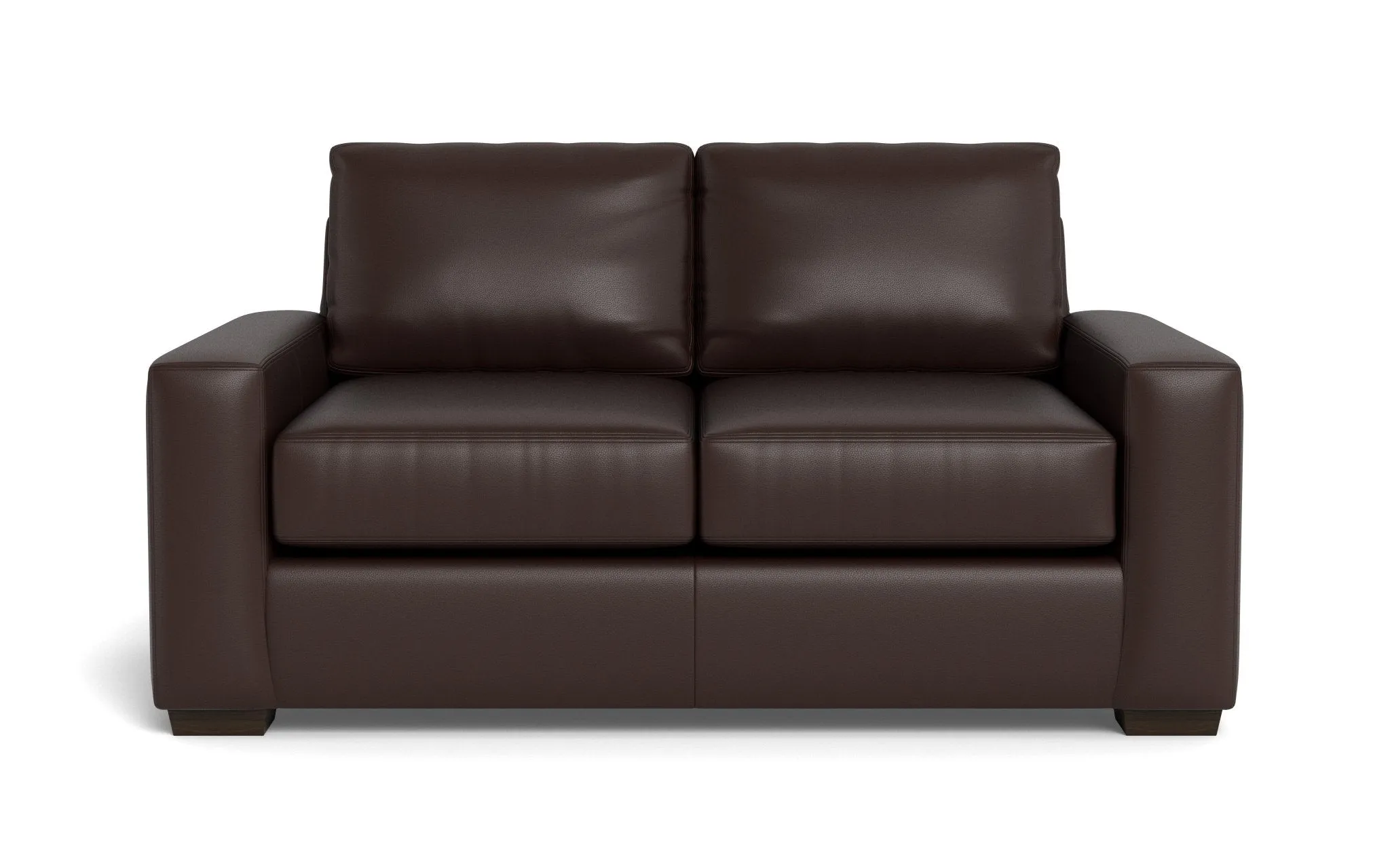Mas Mesa 72" Deep Leather Loveseat