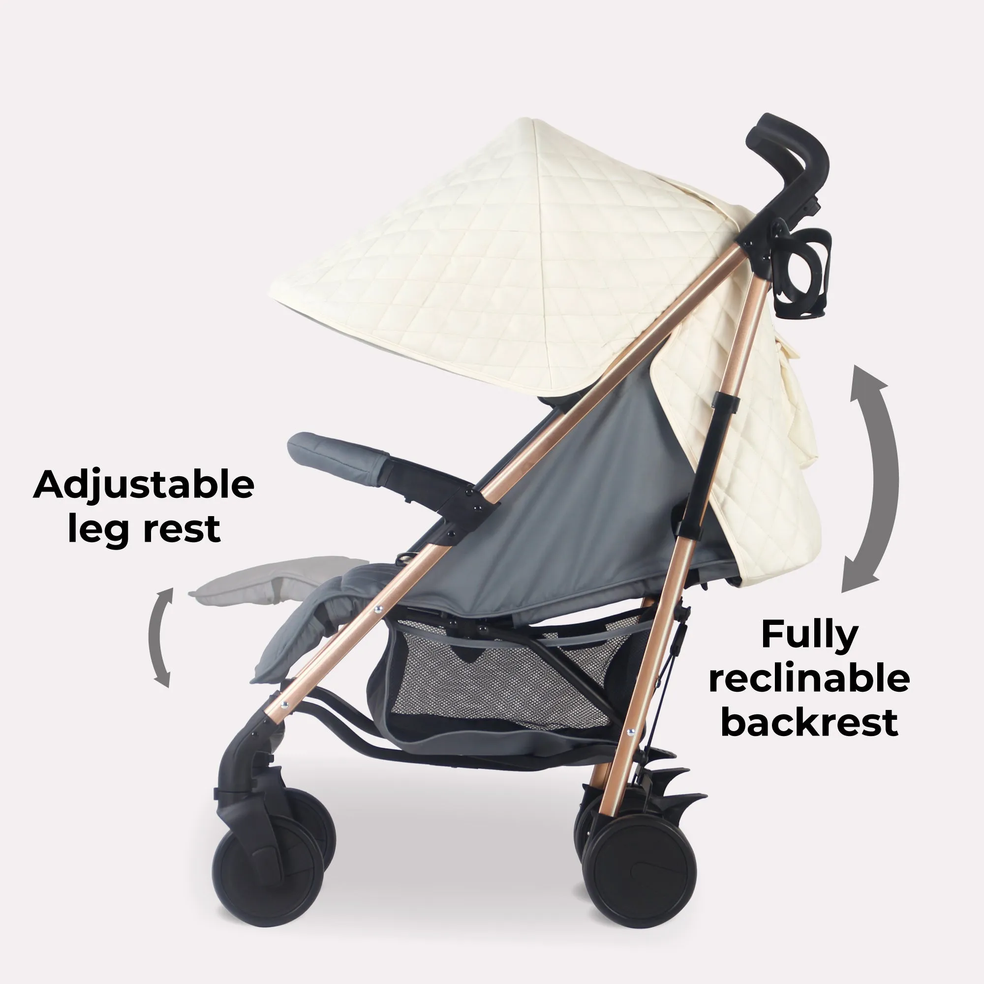 MB51 Plus Stroller - Quilted Champagne