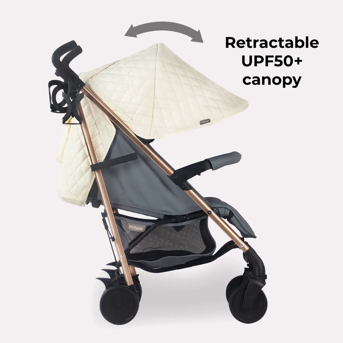 MB51 Plus Stroller - Quilted Champagne